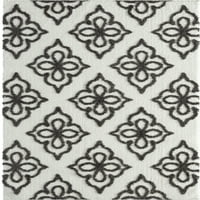 Обединети ткајачи на Америка Квинсленд Геометриски рачно изработен килим, 7,83 '10,5'