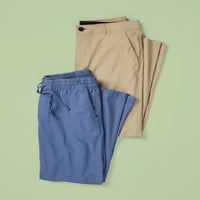 Синтетички обични панталони за мажи на Georgeорџ