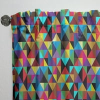 DesignArt 'Триаголни форми Colourfields I' Современа панел за завеси
