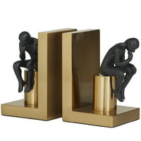 Новограц 5 The Manger People Gold Metal Bookends