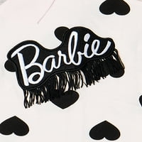 Барби дополнителна драга ianaиана девојки графички печати раб, големини 4-16