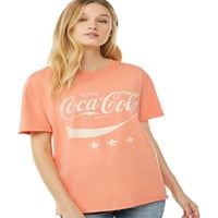 Изматете ја женската графичка маица Кока-Кола