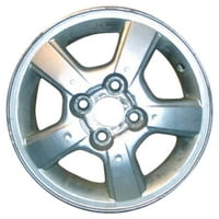 Преиспитано ОЕМ алуминиумско тркало, Спарл Сребрена, се вклопува во 2000 година- Хечбек со акцент на Хјундаи