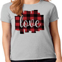 Графичка Америка Денот на в Valentубените на Денот на вineубените, Loveубовта на женските графички колекција на маици