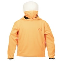 RealTree Blaze Orange Performance Performance Pullover Hoodie со вратот на вратот