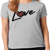 Графичка Америка Денот на вineубените празник розова Loveубов женска графичка колекција на маици