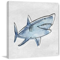 Мармонт Хил одлична сина ајкула платна wallидна уметност