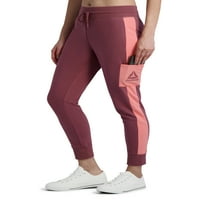 Reebokенско ниво на Reebok up up jogger со ткаен страничен џеб