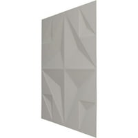 Екена Милхаурд 5 8 W 5 8 h Crystal Endurawall Декоративен 3Д wallиден панел, Универзална старосна металик