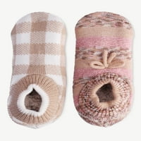 Чорапи со плетени Slict Slict Slict Slict, 2-пакувања, големина 4-10
