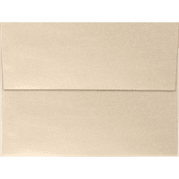Luxpaper коверти за покани за кора и печат, 1 2, 80lb. Taupe Metallic, пакет