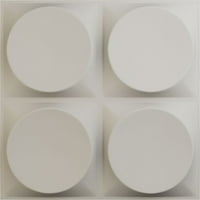 Ekena Millwork 5 8 W 5 8 H ADONIS ENDURAWALL Декоративен 3Д wallиден панел, ултраковер сатенски цвет бело