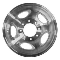 Преиспитано ОЕМ алуминиумско тркало, Мак W Сребрен вентил маскиран, се вклопува во 2007 година- Форд Еконолин