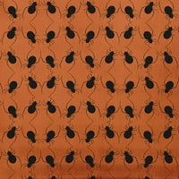 Едноставно маргаритка 16 16 пајак кластер декоративна перница за фрлање, правлива портокал